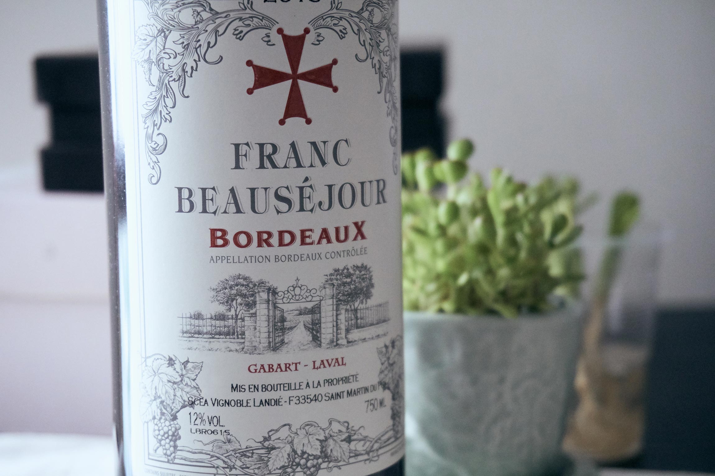 Franc Beausejour / Bordeux /Wedding Wine